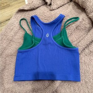 Free People Double Layer Tank Top